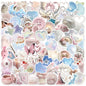 Aesthetic Downtown Girls Stickers Pack Trendy Y2K Stickers(50)