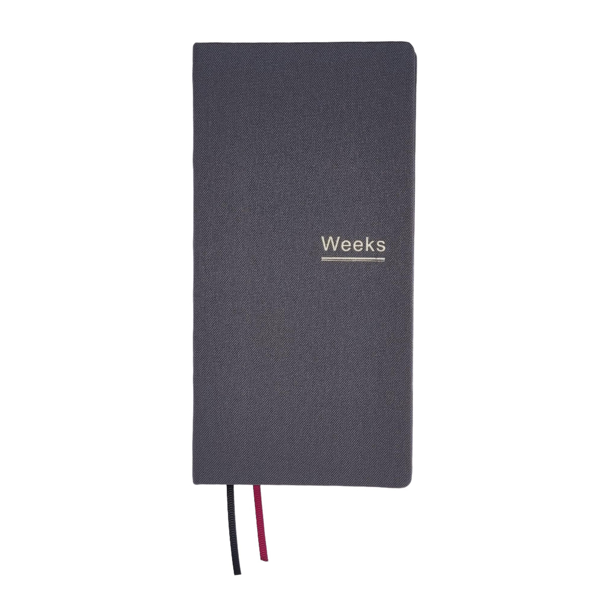 Undated Weekly Planner Notebook Pocket Organizer Appointment Book Journal Notebook A6 Week Plan Notepad (Beige with cover)