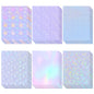36 Sheets Holographic Laminate Sheets Clear Self Adhesive Sticker Paper