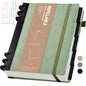 Yoment Refillable Journal Notebooks for Work, Journal for Women Men,Pink