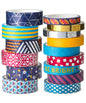 Mr. Pen- Washi Tape Set, 21 Rolls, Assorted Sizes, Floral