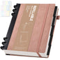 Yoment Refillable Journal Notebooks for Work, Journal for Women Men,Pink