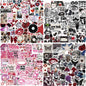 Aesthetic Downtown Girls Stickers Pack Trendy Y2K Stickers(50)