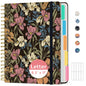 Taja Large Spiral Notebooks for Work 5 Subject with Removable Dividers