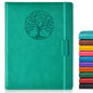Biuwory Leather Journal Notebook,256 Thick Lined Pages,Hardcover 5.7"×8.3"