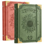 Ovesmusl Sunflower PU Leather A5 Binder 6 Ring Refillable Journal Cover