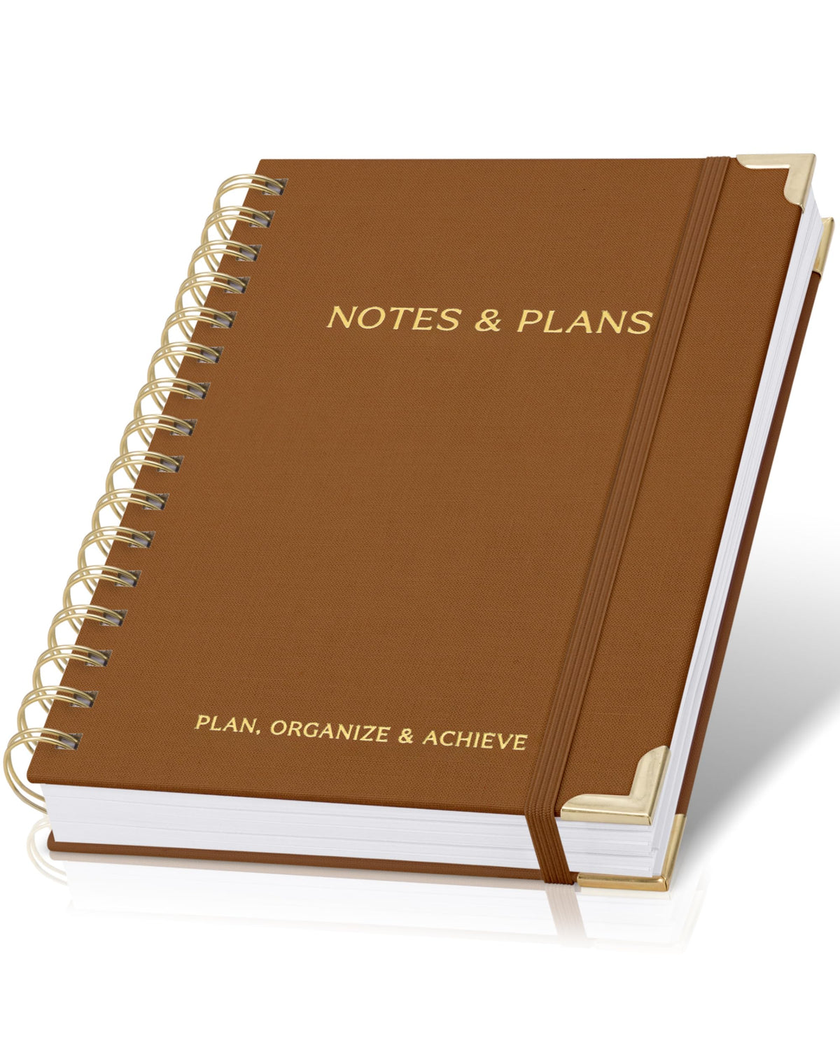 ZICOTO Aesthetic Daily Planner And Spiral Notebook With Hourly Schedule