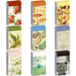 12 Sets 600 Sheets Washi Stickers for Journaling, Boho, Abstract, Vintage Scrapbook Sticker Set for Bullet Journal Art Diary Card Craft Gifts Planner Notebook