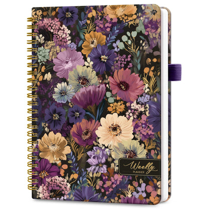 Taja Undated Weekly Planner, To Do List Notebook with Habit Tracker, A5
