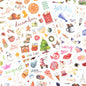 Aesthetic Monthly Planner Stickers - Holiday Sticker Set for Your Calendar