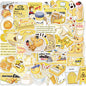 Aesthetic Downtown Girls Stickers Pack Trendy Y2K Stickers(50)