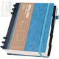 Yoment Refillable Journal Notebooks for Work, Journal for Women Men,Pink