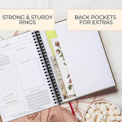 Beautiful To Do List Notebook - Aesthetic Undated ADHD Daily Planner Gift