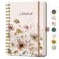 AHGXG Spiral Journal Notebook, 160 Lined Pages, A5 Size (5.7'' x 8.3'')
