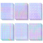 36 Sheets Holographic Laminate Sheets Clear Self Adhesive Sticker Paper