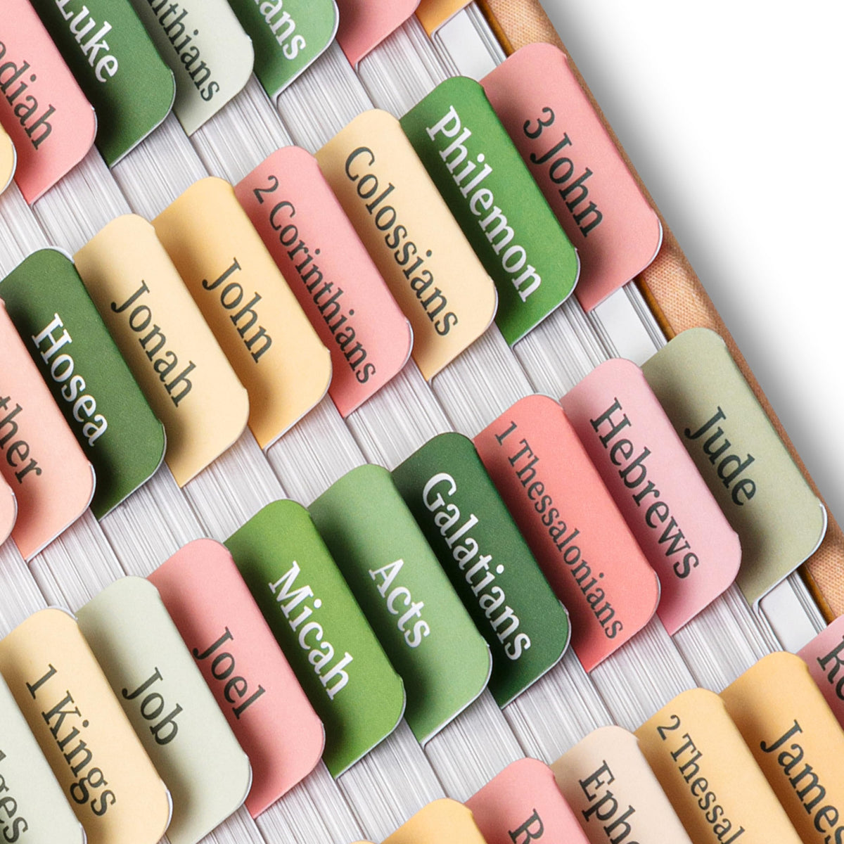 Mr. Pen- Bible Tabs, 75 Tabs, 2 Bookmarks, Boho Style