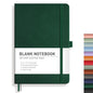 RETTACY Lined Journal Notebook, 192 Numbered Pages, A5 Size (5.7'' x 8.3'')