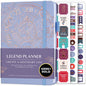 Legend Planner Undated, Weekly & Daily Goal Journal, A5 Black