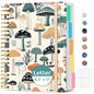 Taja Large Spiral Notebooks for Work 5 Subject with Removable Dividers