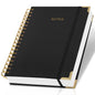 Aesthetic Thick Spiral Notebook Journal For Women in B5 - Linen Hardcover