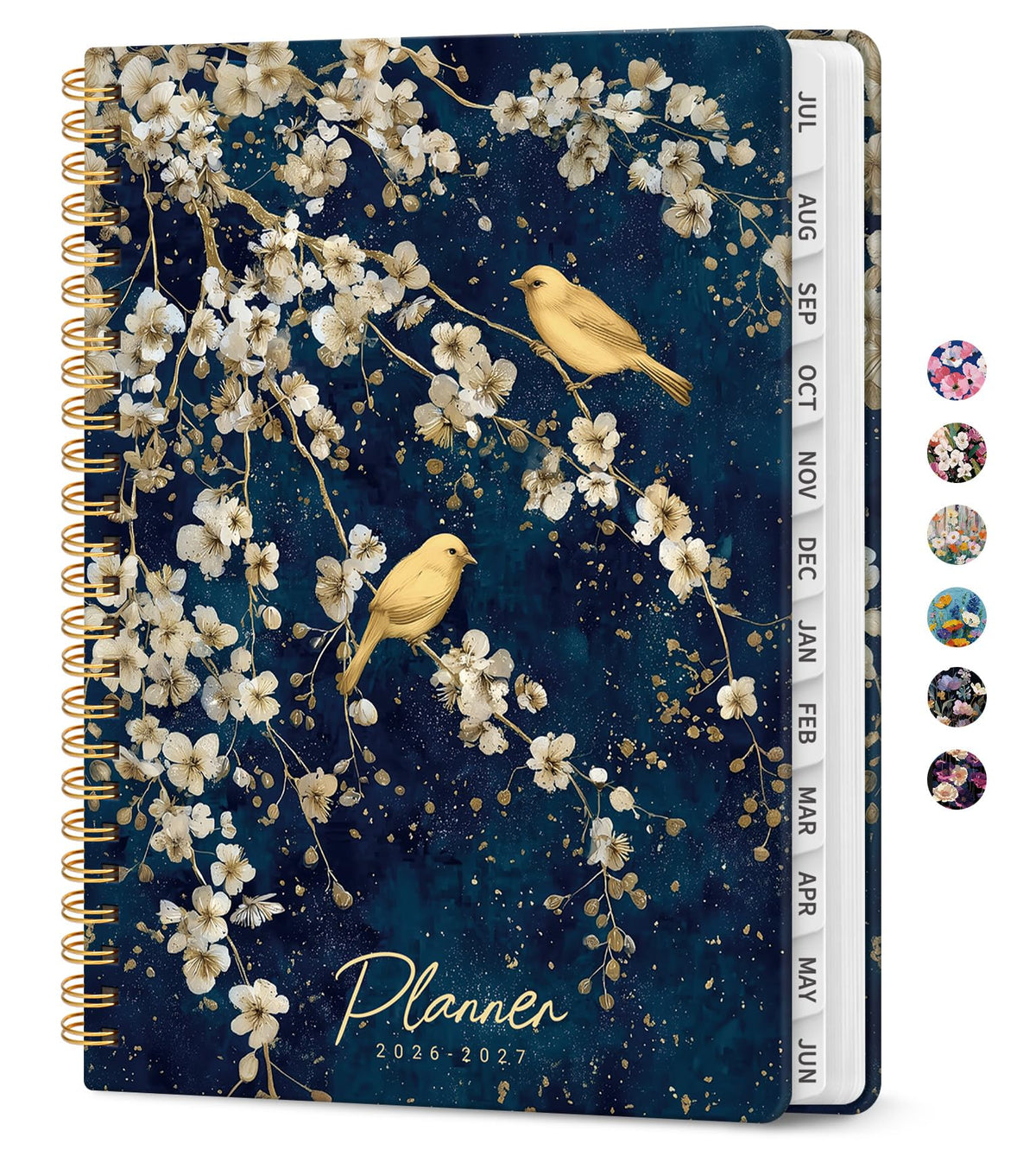 Planner 2026-2027, Jul 2026-Jun 2027 Academic Monthly & Weekly Planner