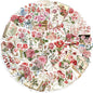 Transparent Flora Scrapbook Stickers Aesthetic Flowers Stickers(50)