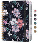 Lined Spiral Journal Notebook, A5 College Ruled Notebook for Note-Taking