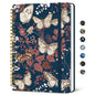 Taja Pretty Spiral Journal for Women, Lined Hardcover Notebook, 6" x 8"