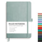 RETTACY Lined Journal Notebook, 192 Numbered Pages, A5 Size (5.7'' x 8.3'')