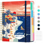 Taja Large Spiral Notebooks for Work 5 Subject with Removable Dividers