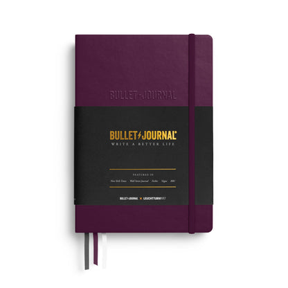 LEUCHTTURM1917 368952 Bullet Journal Edition 2 Green23, Medium A5, Hardcover, 206 Numbered Pages,Dotted
