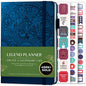 Legend Planner Undated, Weekly & Daily Goal Journal, A5 Black