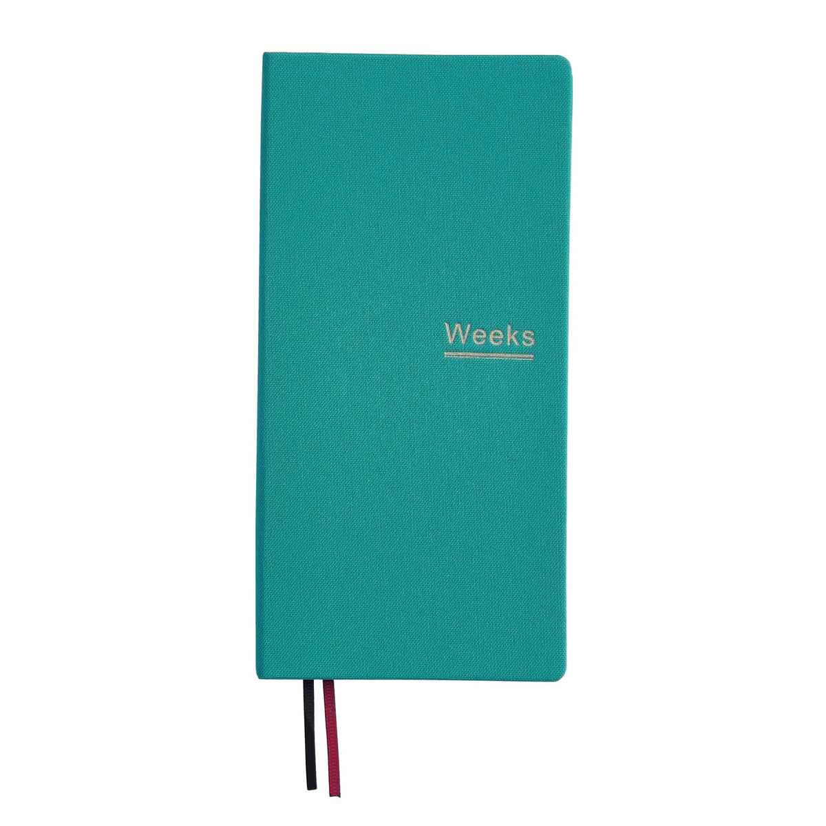 Undated Weekly Planner Notebook Pocket Organizer Appointment Book Journal Notebook A6 Week Plan Notepad (Beige with cover)