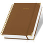 Aesthetic Thick Spiral Notebook Journal For Women in B5 - Linen Hardcover