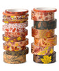 Mr. Pen- Washi Tape Set, 21 Rolls, Assorted Sizes, Floral