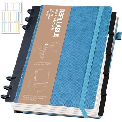 Yoment Refillable Journal Notebooks for Work, Journal for Women Men,Pink