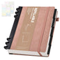 Yoment Refillable Journal Notebooks for Work, Journal for Women Men,Pink