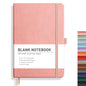 RETTACY Lined Journal Notebook, 192 Numbered Pages, A5 Size (5.7'' x 8.3'')