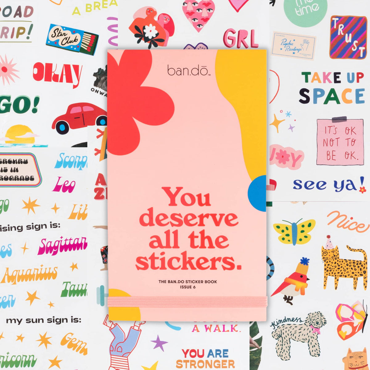 ban.do Aesthetic Planner Sticker Book, Issue 5