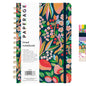 PAPERAGE Lined Spiral Journal Notebook, (Whimsical Garden), 160 Pages, Hardcover Journal for Women & Men, Medium 5.5 in x 8 in - 100 GSM, Thick Paper, Spiral Notebook for Work, School & Journaling