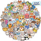 200 Pcs Cute Aesthetic Water Bottle Stickers for Kids, Waterproof Vinyl