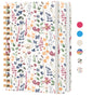 Lined Spiral Journal Notebook, A5 College Ruled Notebook for Note-Taking