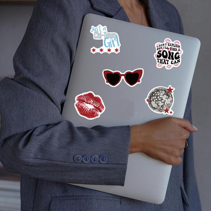 Aesthetic Downtown Girls Stickers Pack Trendy Y2K Stickers(50)