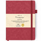 Classic Lined Journal Notebook 8.5x11" A4 Hardcover Leather - Brown Journal