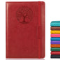 Biuwory Leather Journal Notebook,256 Thick Lined Pages,Hardcover 5.7"×8.3"