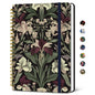 Taja Spiral Lined Journal for Women, Pretty Hardcover Journal Notebook, A5