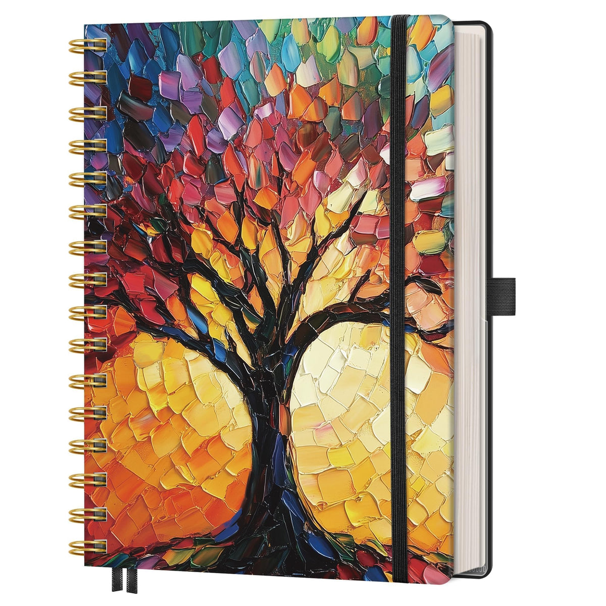 AHGXG Spiral Journal Notebook, 160 Lined Pages, A5 Size (5.7'' x 8.3'')