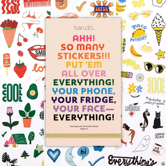 ban.do Aesthetic Planner Sticker Book, Issue 5