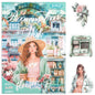 Life's Little Scenes Series Sticker Scrapbooking Supplies for Junk Journal, 24 Sheets PET Stickers - Vintage Journaling Stickers