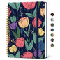 Taja Spiral Lined Journal for Women, Pretty Hardcover Journal Notebook, A5